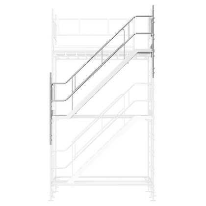 Universal trapp påbygning 3x2m stål/ALU