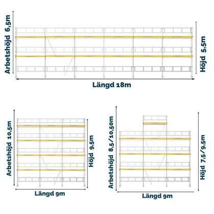 Rammestillas Flexpakke 5 ALU