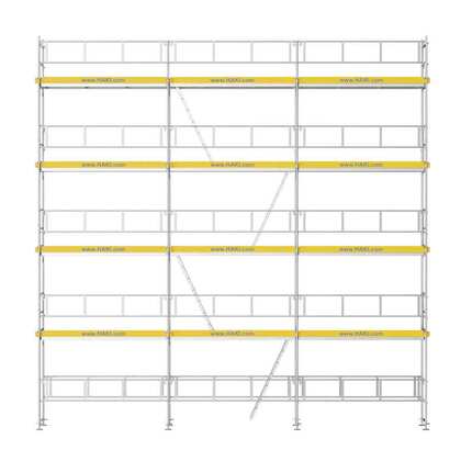 Rammestillas 9x9,5m ALU